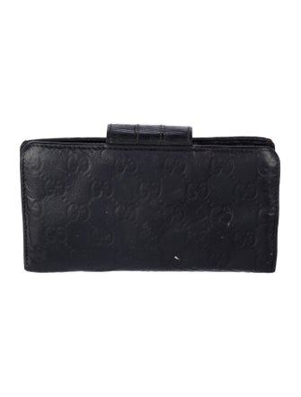 Gucci GG Supreme Leather Continental Wallet