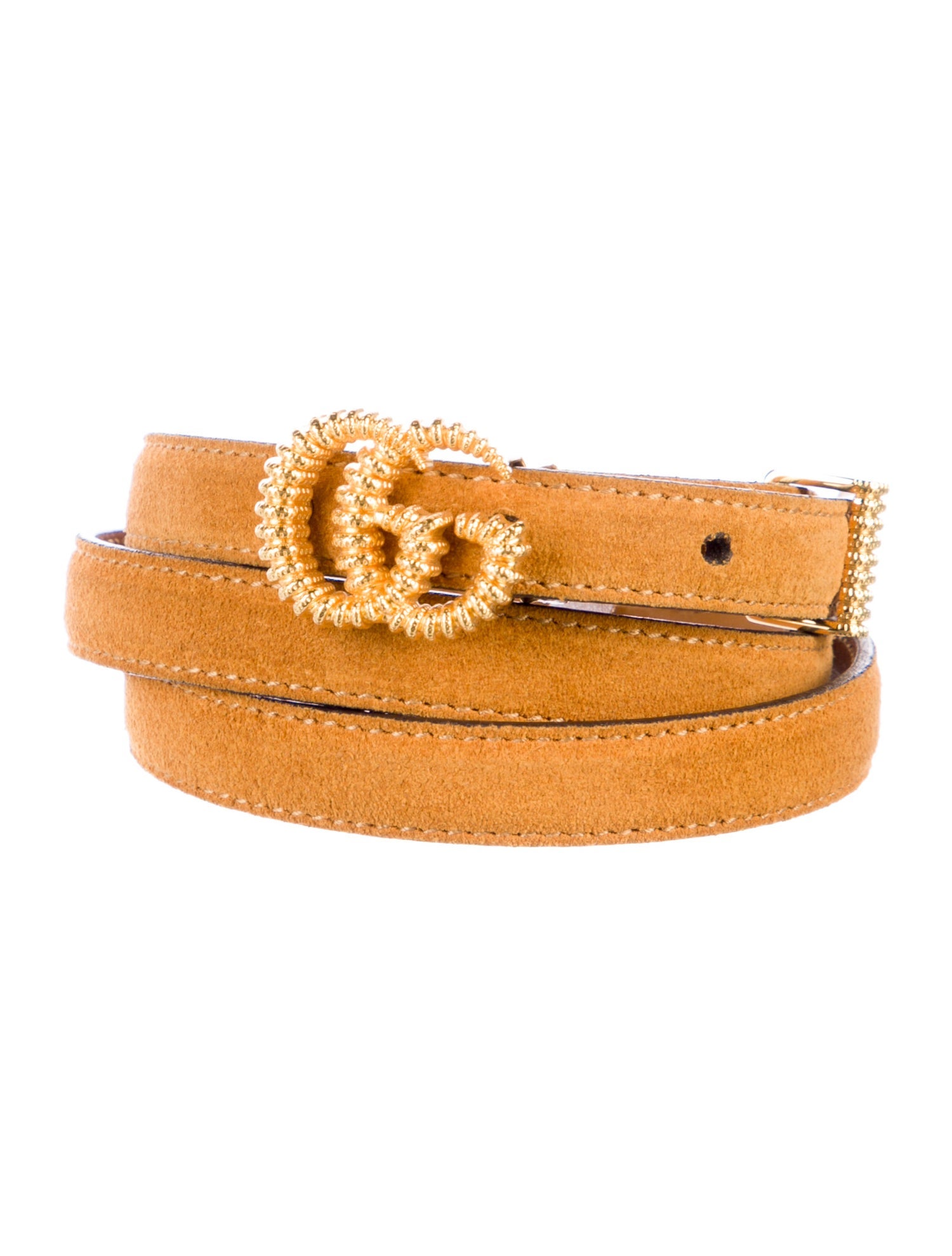 Gucci Skinny Leather Belt