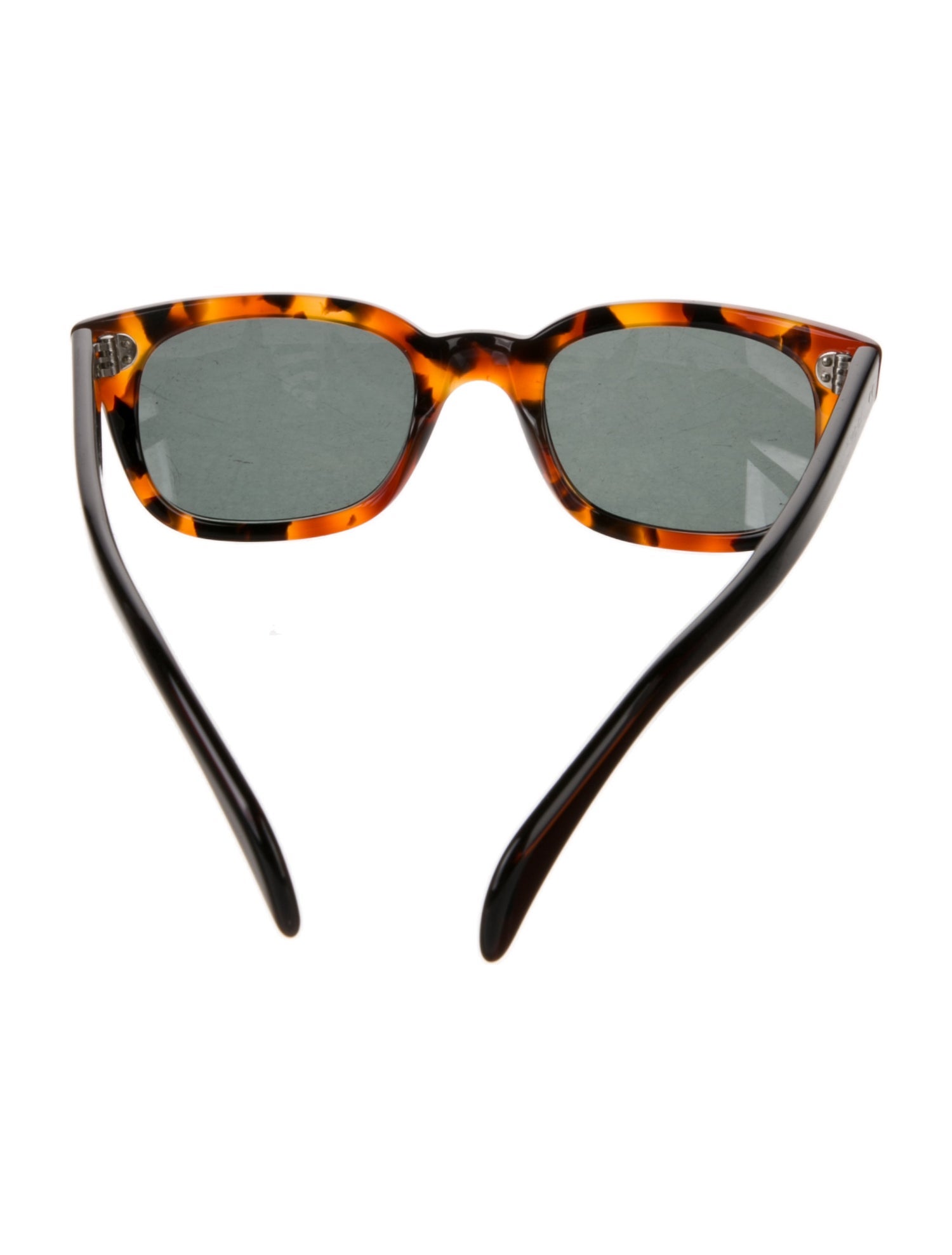 Gucci Web Accent Wayfarer Sunglasses