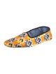Gucci Satin Printed Loafers