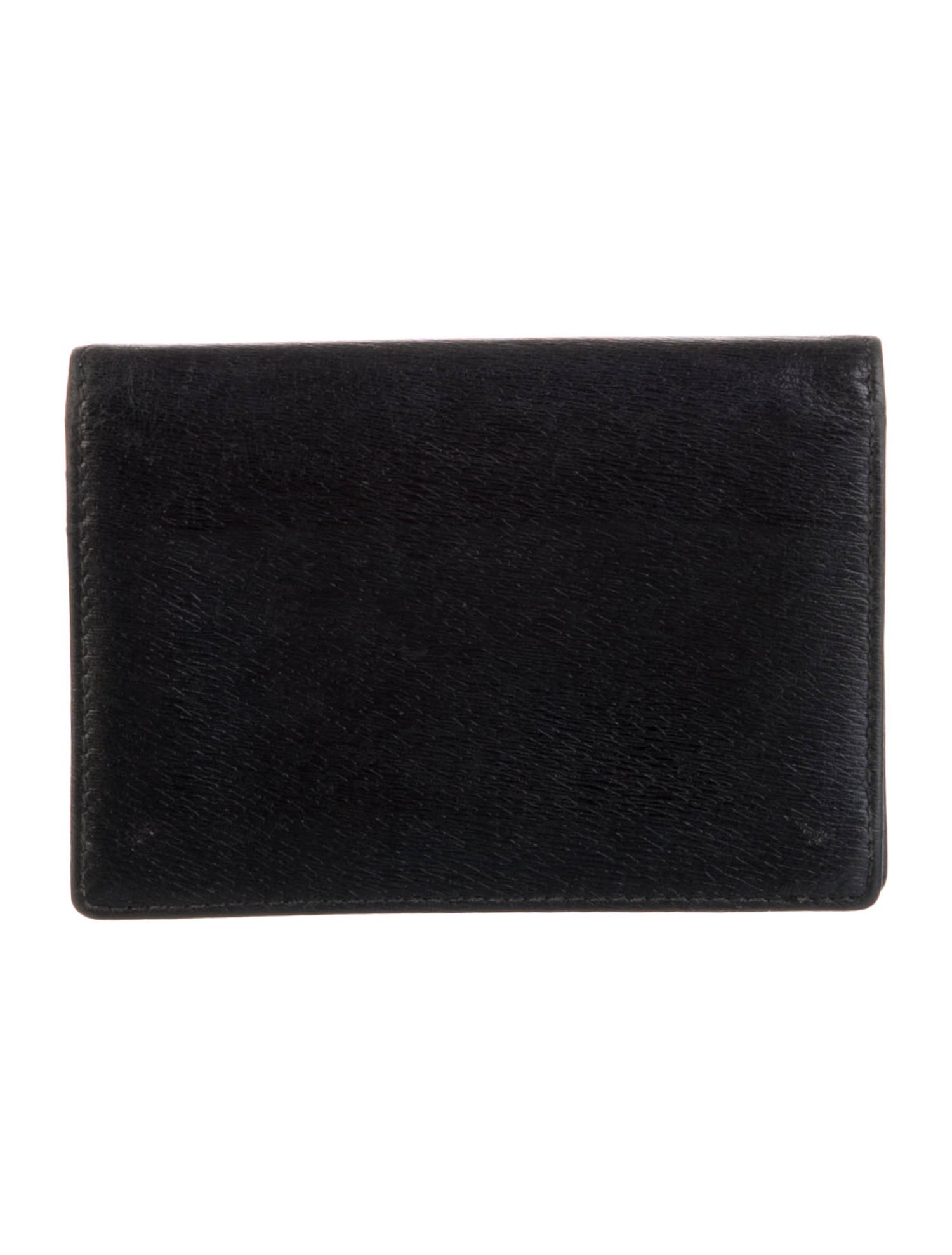 Gucci Interlocking G Logo Leather Card Holder