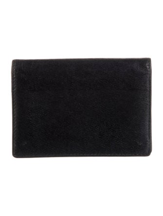 Gucci Interlocking G Logo Leather Card Holder