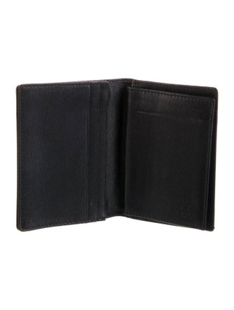 Gucci Interlocking G Logo Leather Card Holder