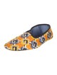 Gucci Satin Printed Loafers