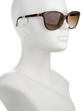 Gucci Interlocking G Logo Oversize Sunglasses