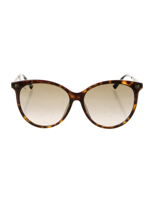 Gucci Interlocking G Logo Oversize Sunglasses