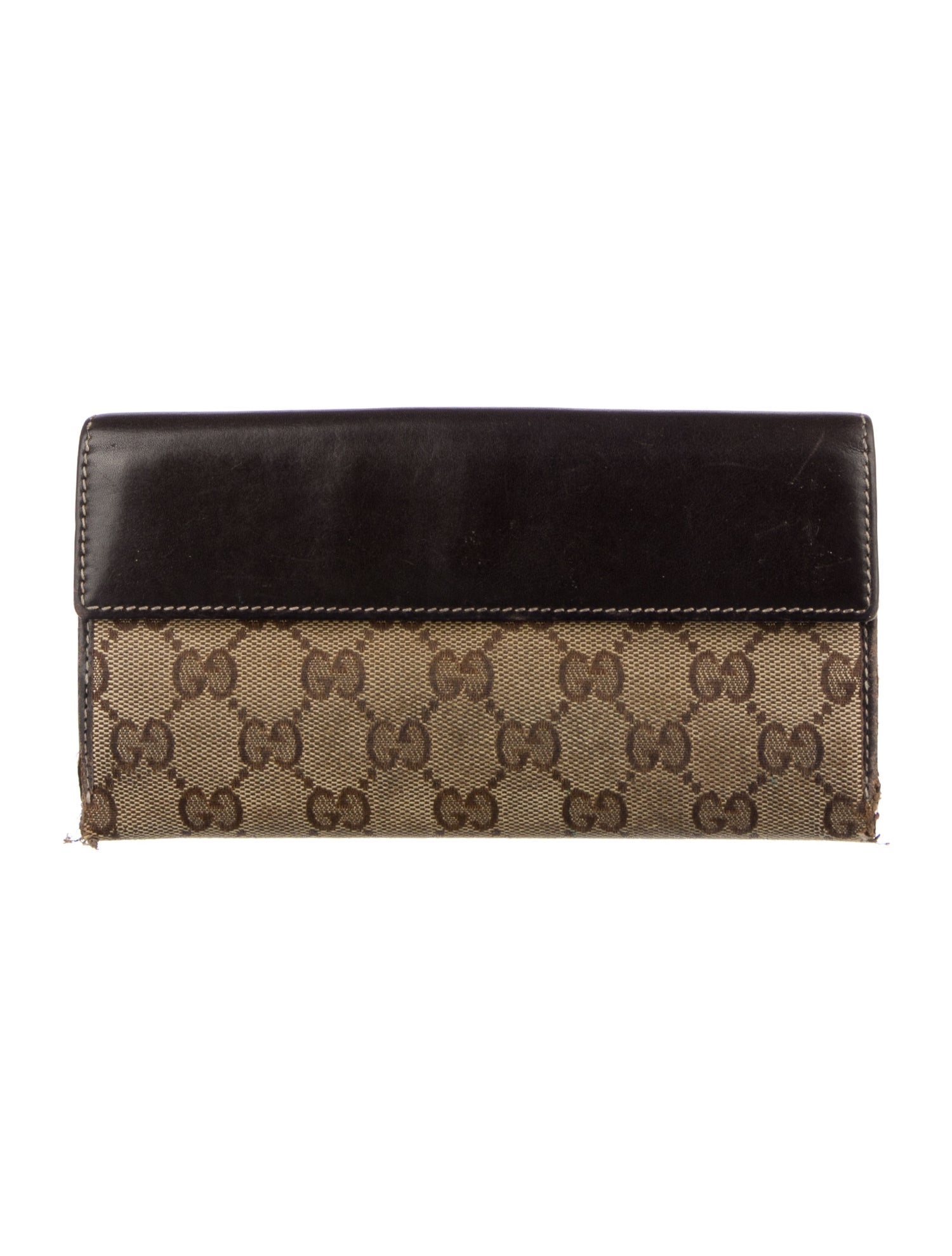 Gucci GG Canvas Heart Continental GG Canvas Continental Wallet