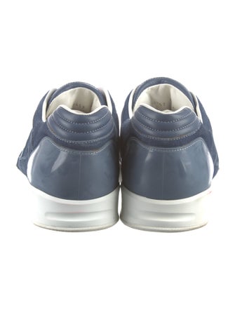 Gucci Interlocking G Logo Suede Sneakers