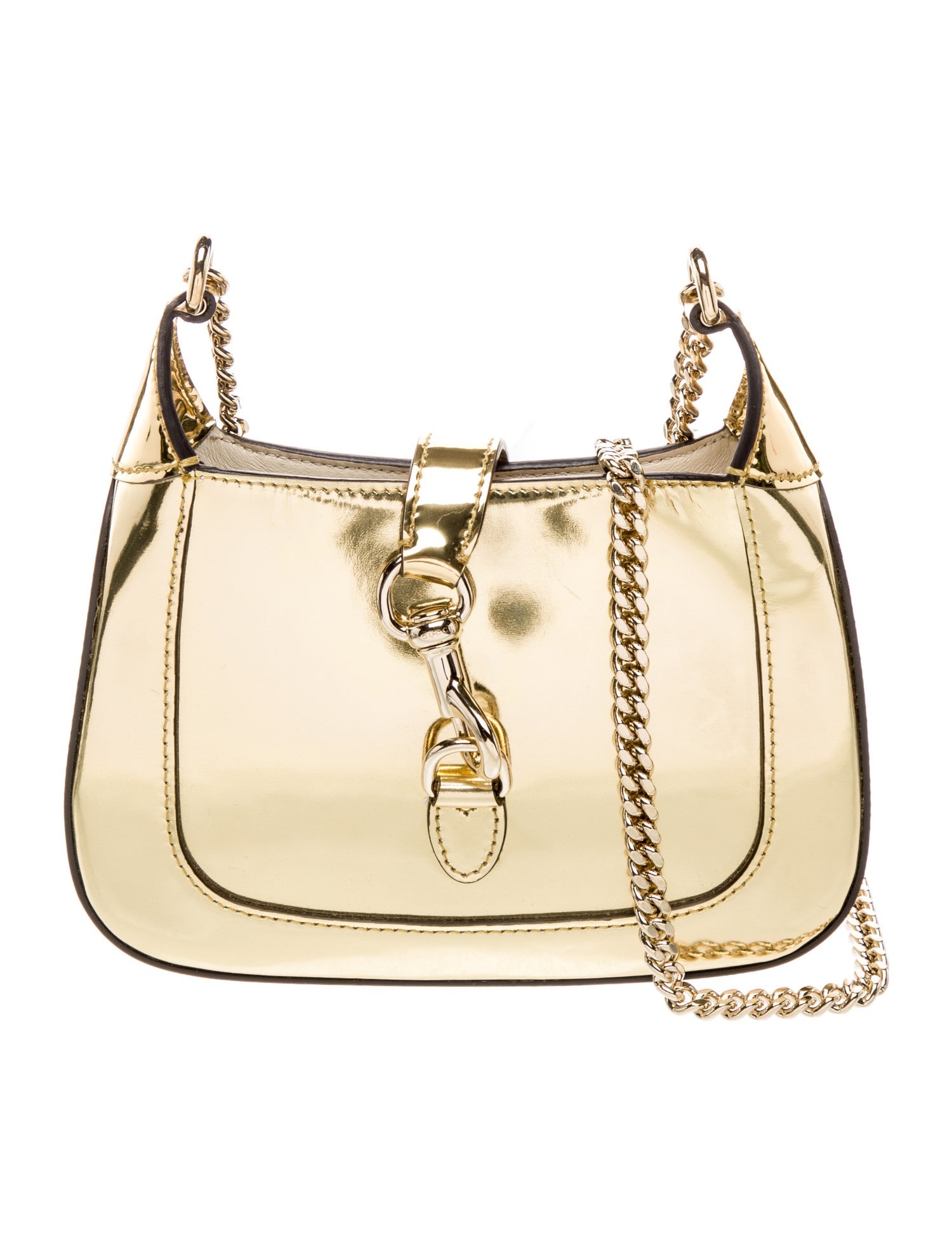 Gucci Patent Leather Jackie Notte