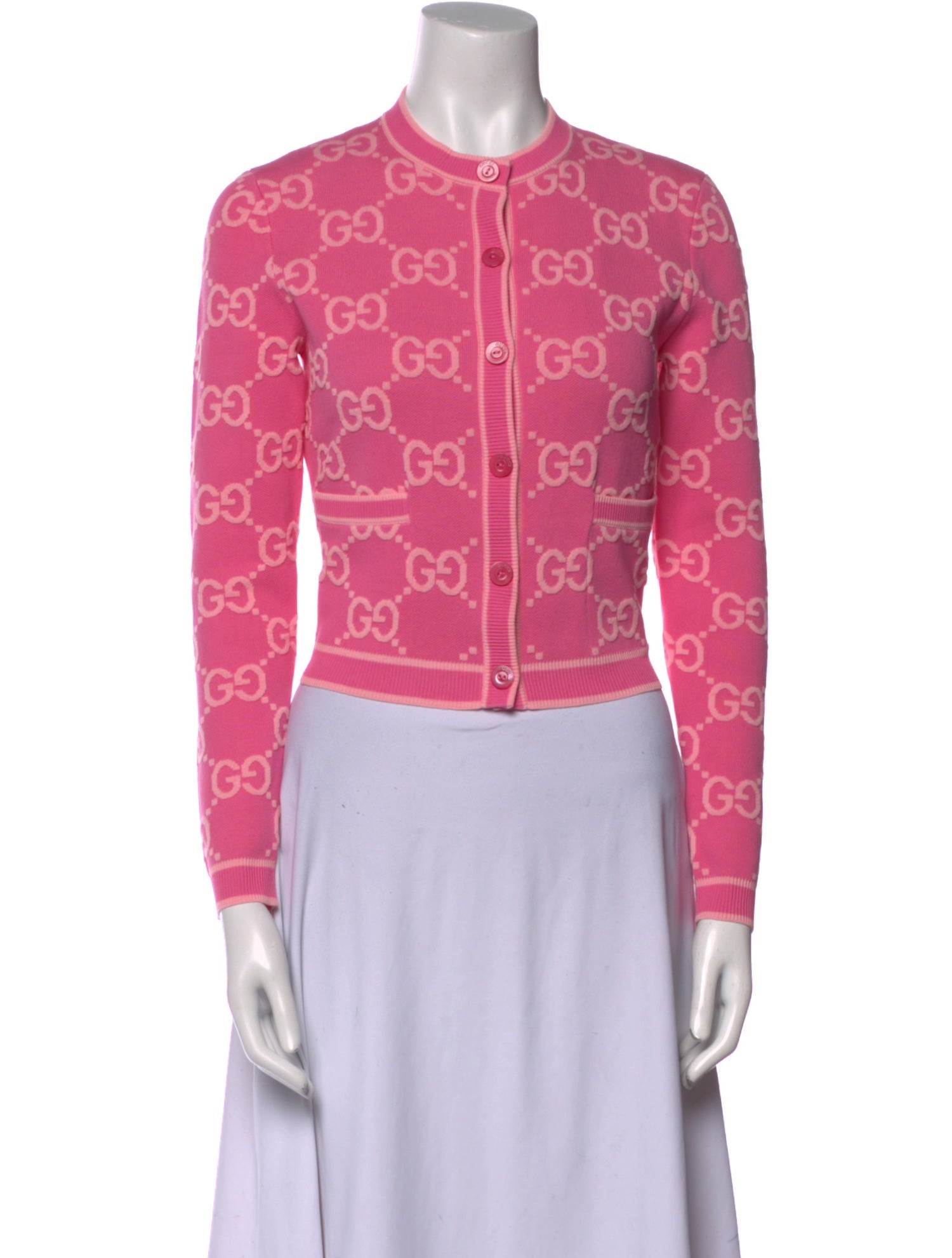 Gucci Printed Crew Neck Sweater w/ Tags