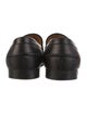 Gucci Web Accent Leather Dress Loafers