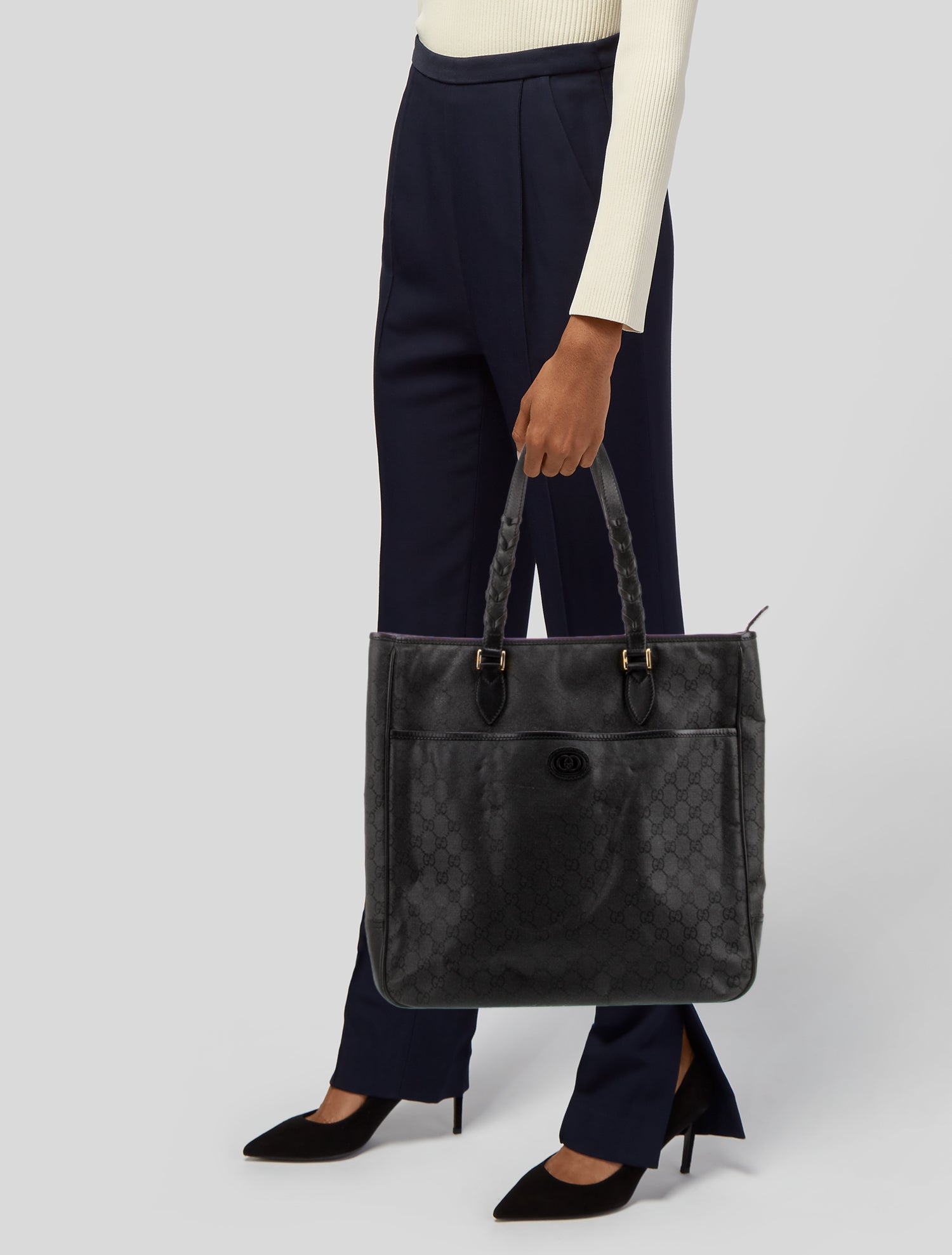 Gucci GG Canvas Tote Vintage