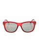 Gucci Web Accent Wayfarer Sunglasses