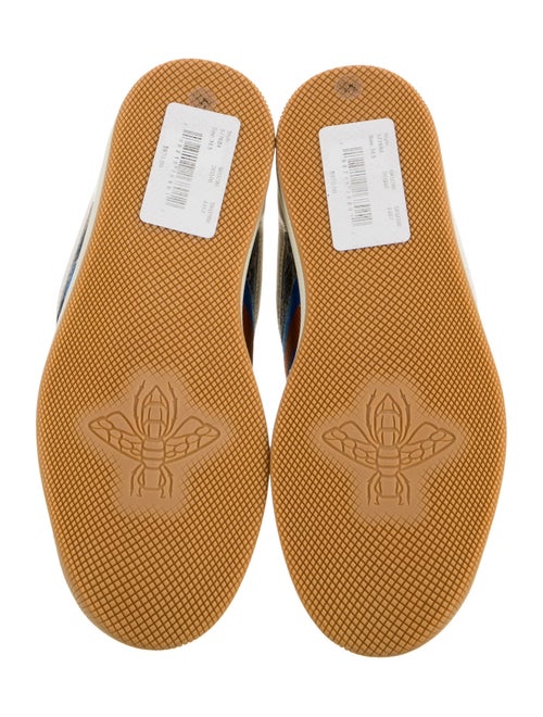 Gucci GG Denim Leather Sneakers