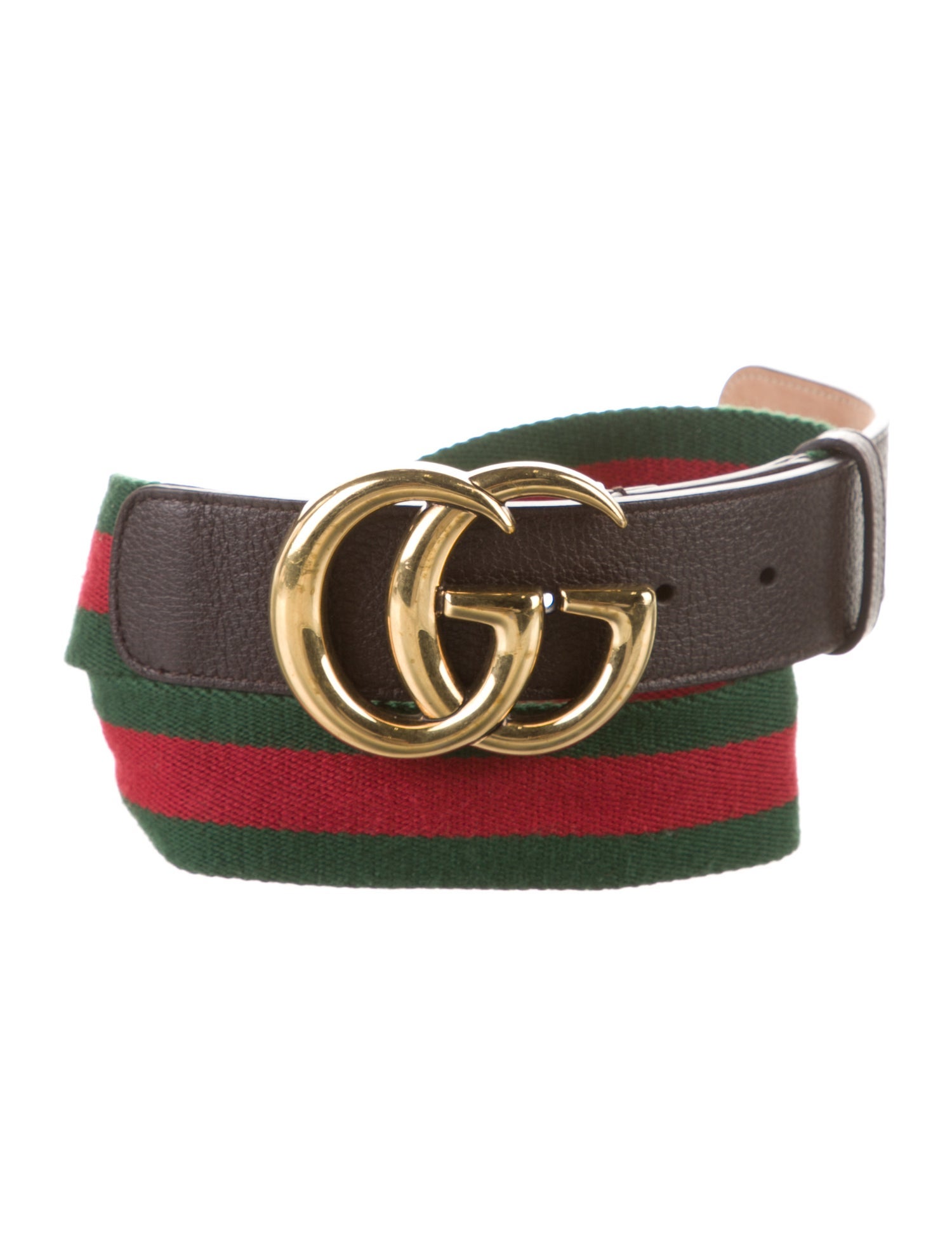 Gucci GG Logo Canvas Waist Belt