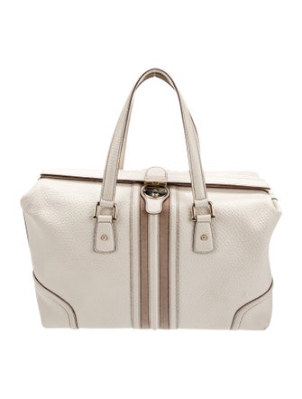 Gucci Leather Top Handle Bag