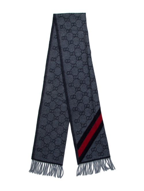 Gucci Wool GG Logo Scarf