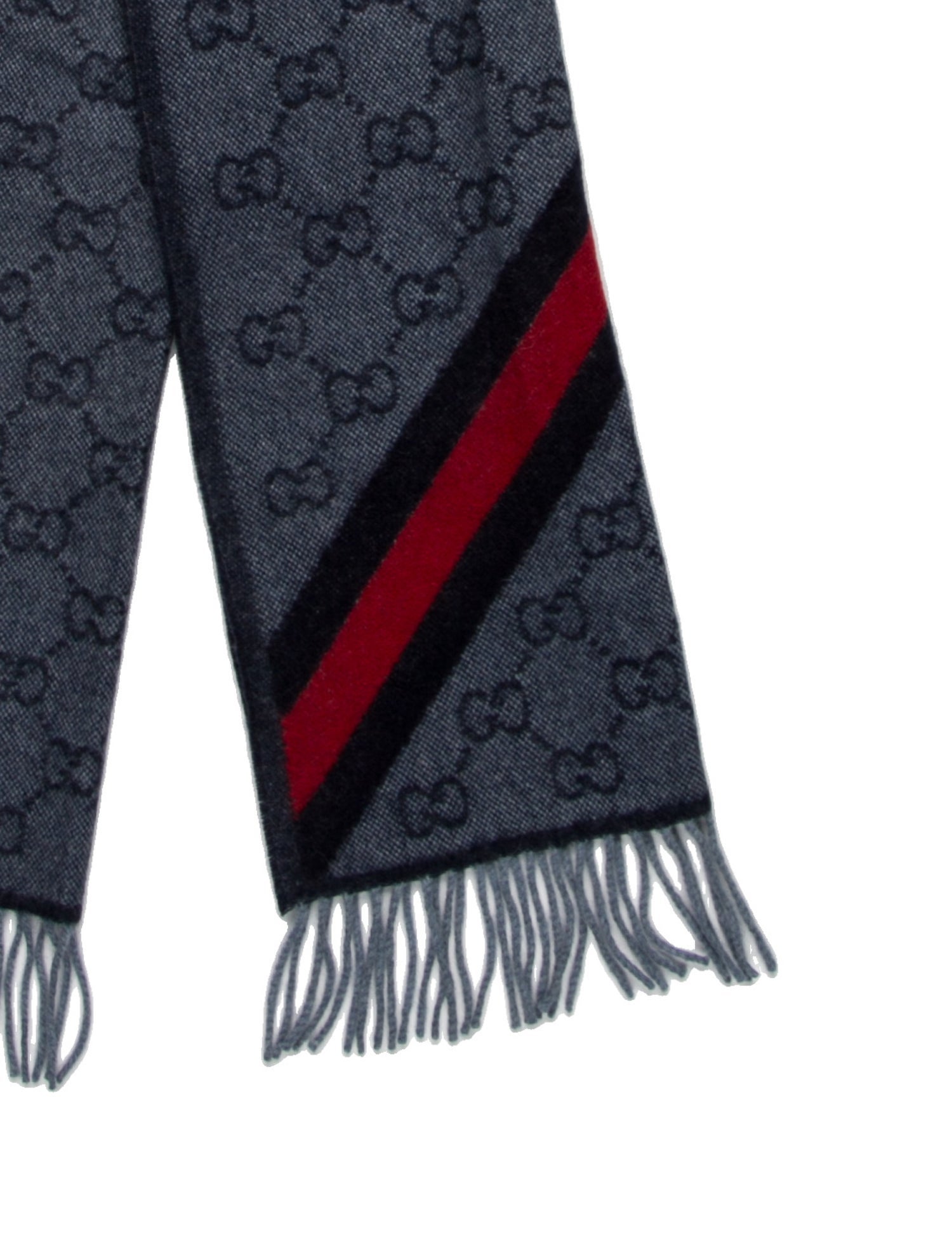 Gucci Wool GG Logo Scarf