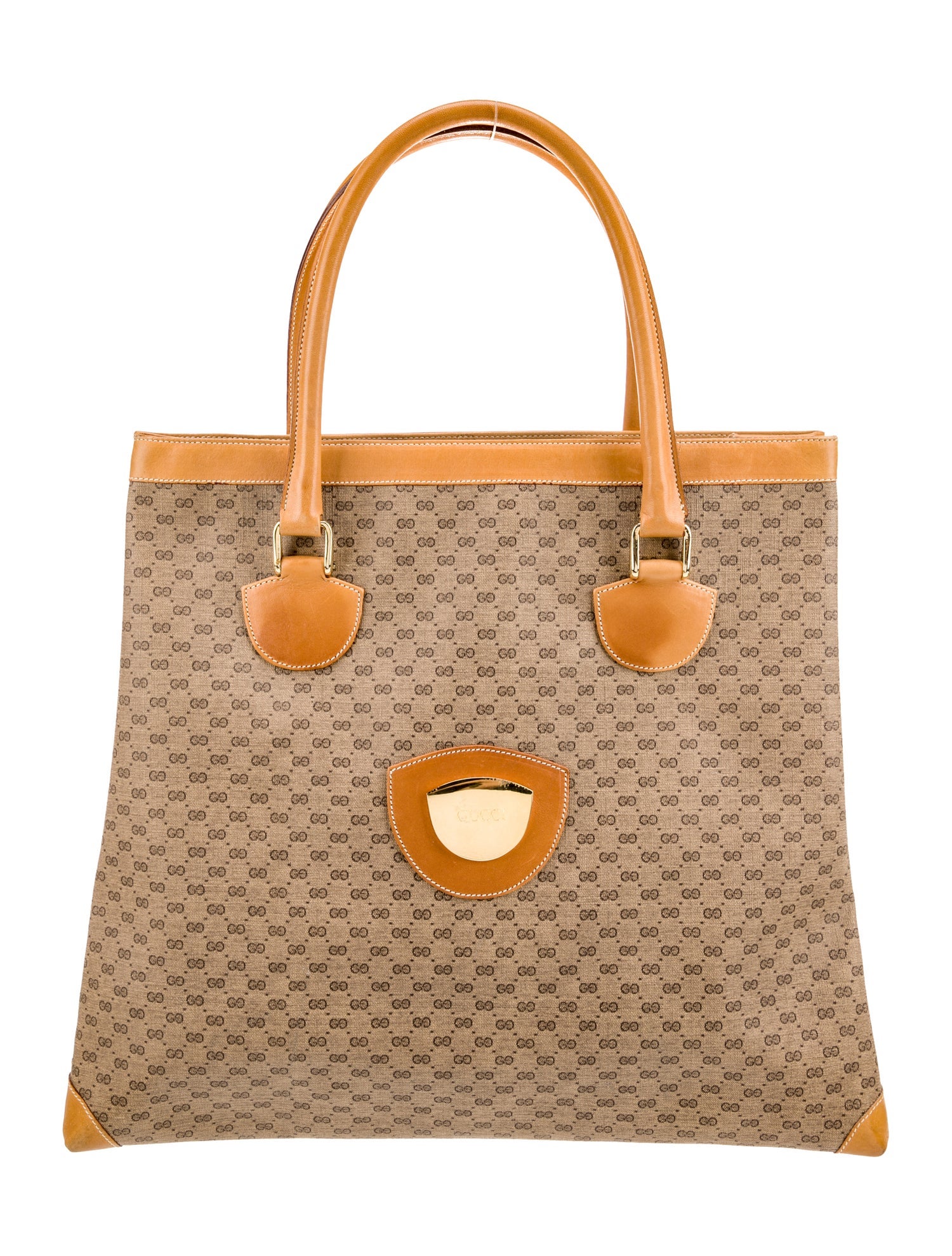 Gucci Micro GG Monogram Tote Vintage