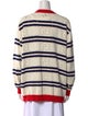 Gucci Striped V-Neck Sweater