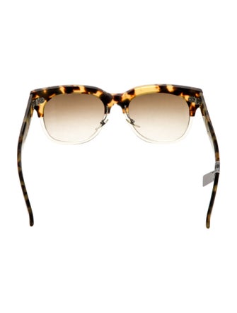 Gucci Web Accent Wayfarer Sunglasses