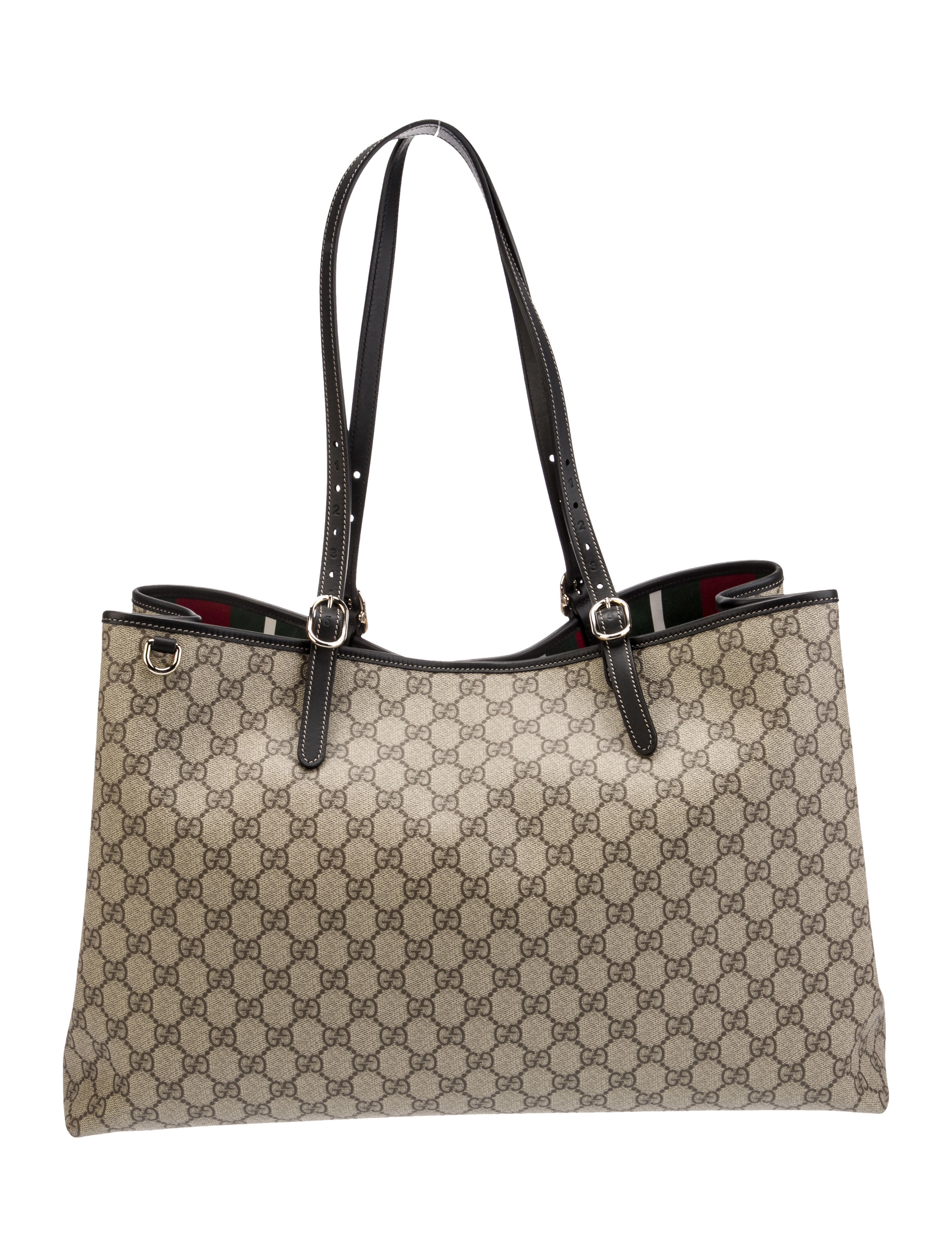 Gucci GG Supreme Emblem Maxi