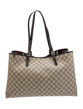 Gucci GG Supreme Emblem Maxi