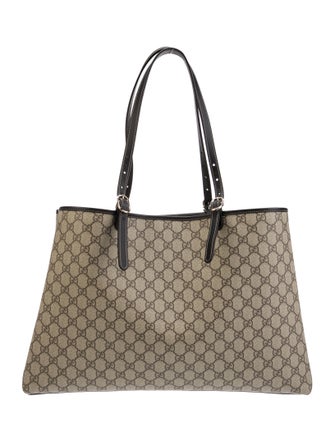 Gucci GG Supreme Emblem Maxi