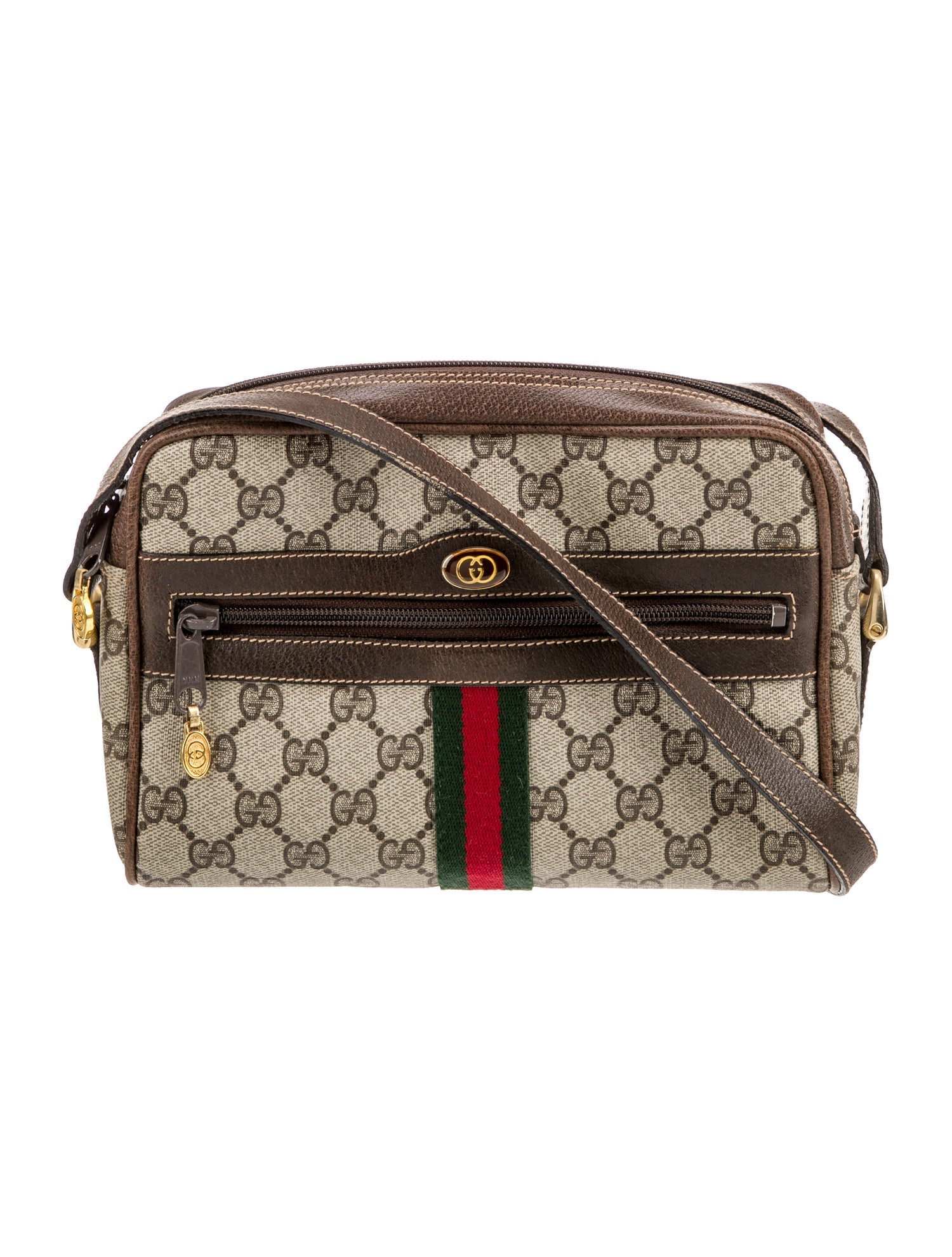 Gucci GG Supreme Crossbody Bag Vintage