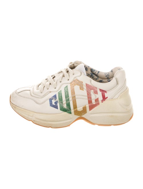 Gucci Girls Leather Low Top Shoe