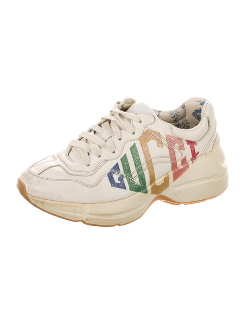 Gucci Girls Leather Low Top Shoe