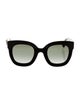 Gucci Oversize Gradient Sunglasses
