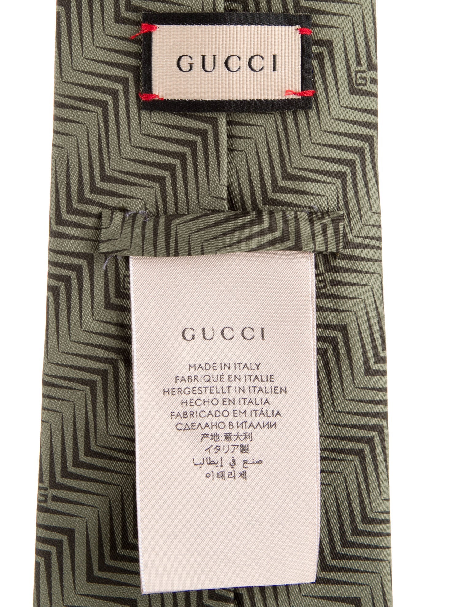 Gucci Printed Tie w/Tags