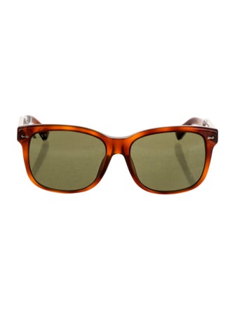 Gucci Interlocking G Logo Wayfarer Sunglasses