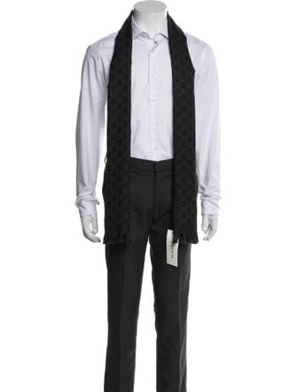 Gucci Wool Printed Shawl