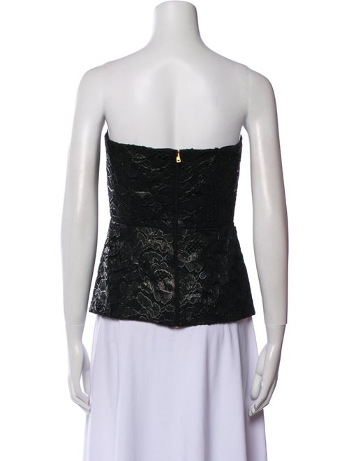 Gucci Patterned Strapless Top