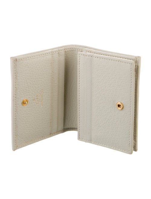 Gucci Limited Edition Flora Print Compact Wallet