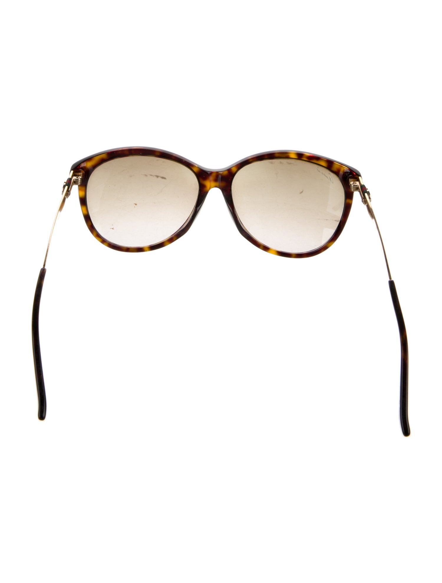 Gucci Web Accent Oversize Sunglasses