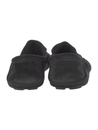 Gucci Horsebit Accent Suede Drivers