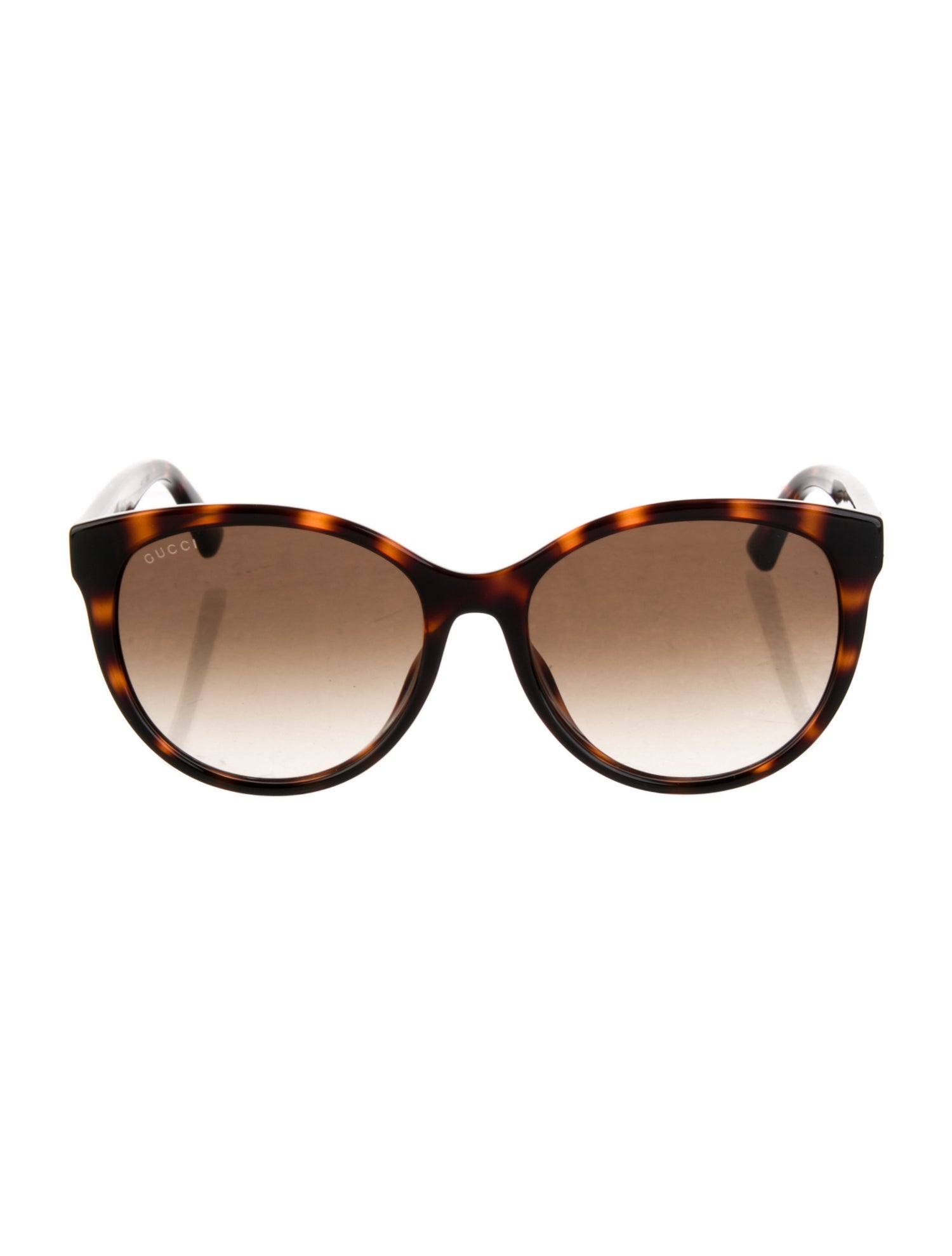 Gucci Running GG Logo Cat-Eye Sunglasses
