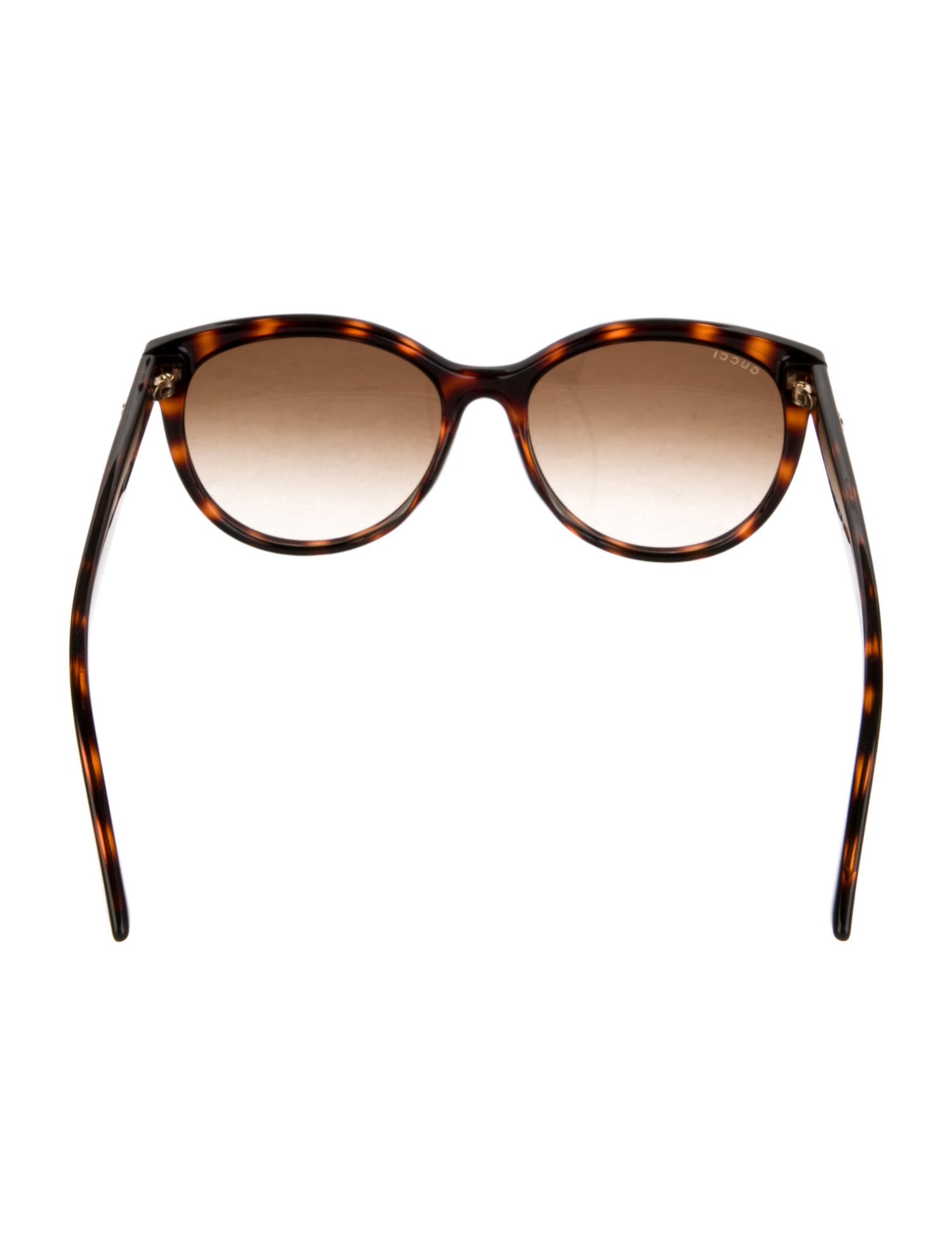Gucci Running GG Logo Cat-Eye Sunglasses