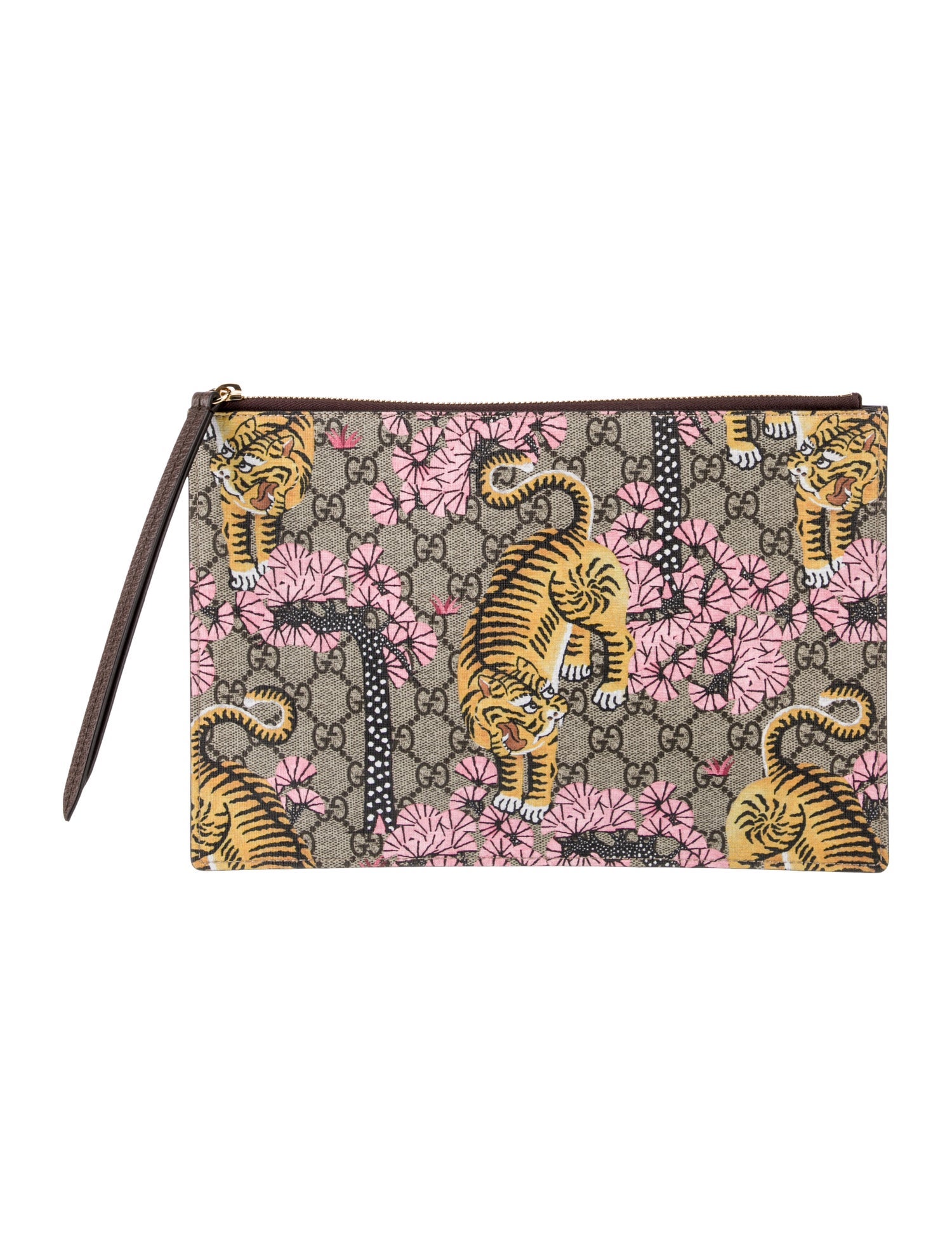 Gucci GG Supreme Clutch w/ Tags