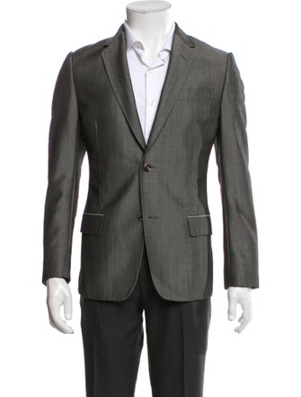 Gucci Bee Accent Wool Suit