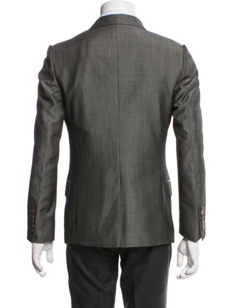 Gucci Bee Accent Wool Suit