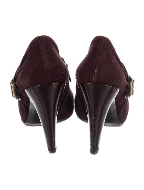 Gucci Hysteria Accent Suede Boots