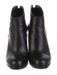 Gucci Hysteria Accent Leather Lace-Up Boots