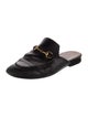 Gucci Horsebit Accent Leather Mules