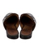 Gucci Horsebit Accent Leather Mules