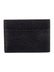 Gucci Horsebit Accent Leather Card Holder