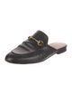 Gucci Horsebit Accent Leather Mules